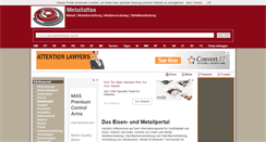 Desktop Screenshot of metallatlas.de